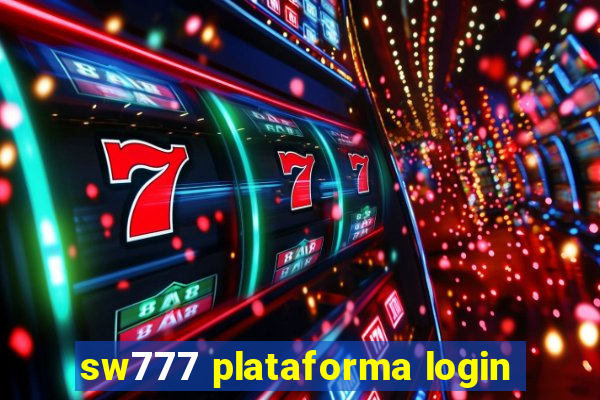 sw777 plataforma login